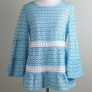 NWT Lilly Pulitzer Zazie Eyelet Top Size M